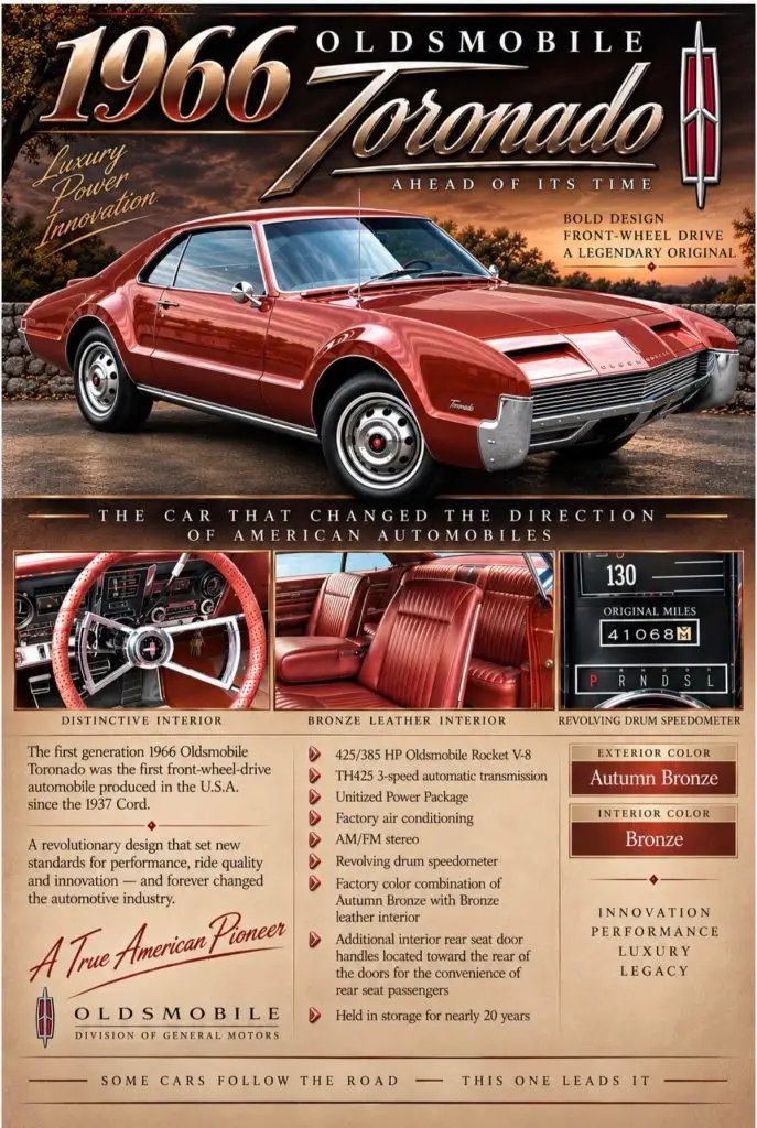 1966 Oldsmobile Toronado story board