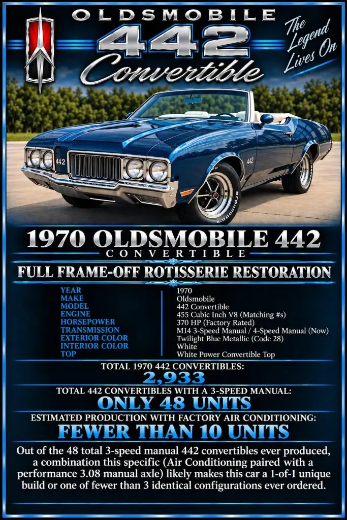 1970 Oldsmobile 442 Convertible story board